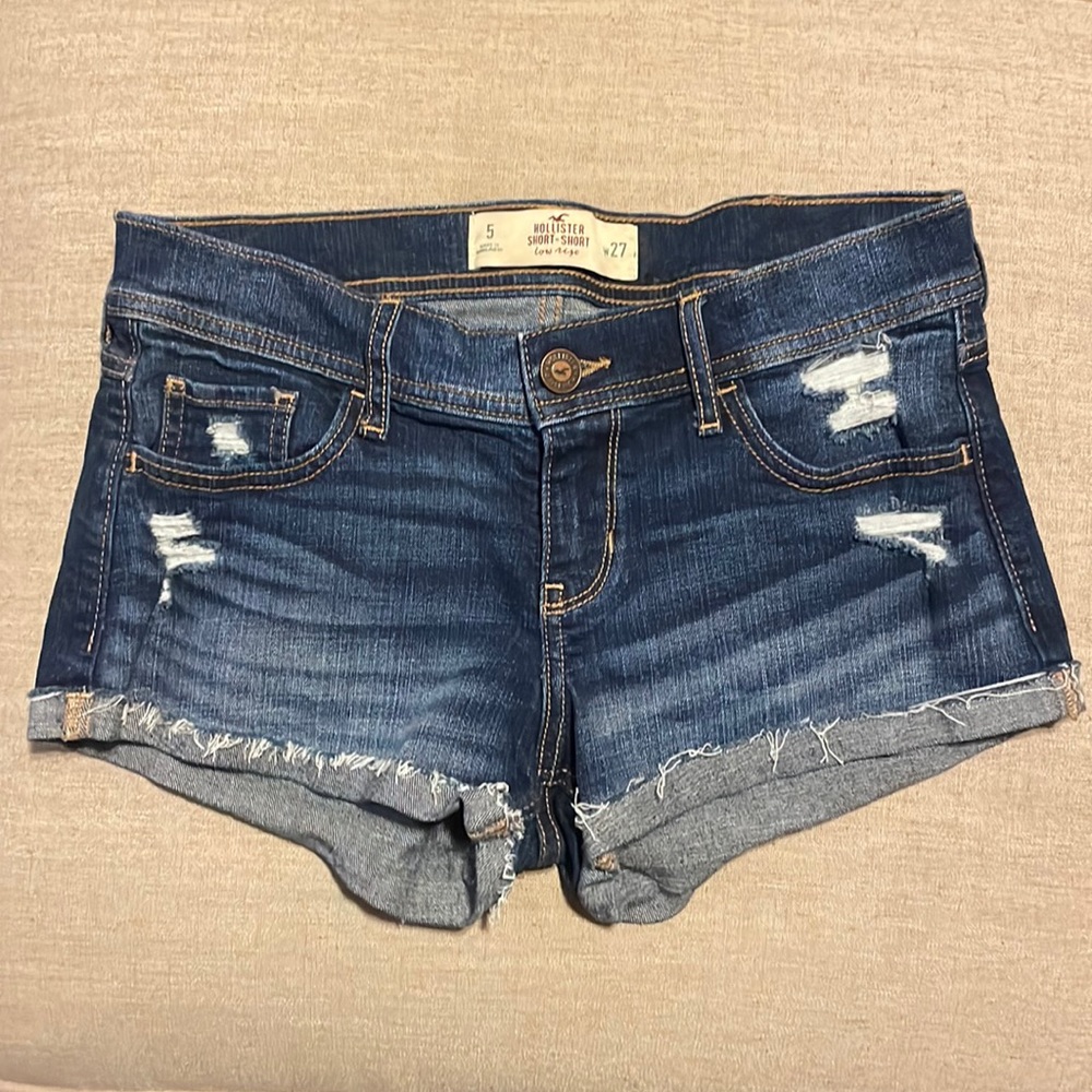 Hollister denim shorts